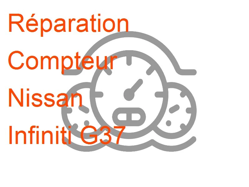 Compteur Nissan Infiniti G37
