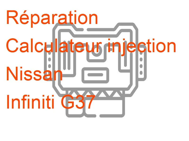 Calculateur injection Nissan Infiniti G37