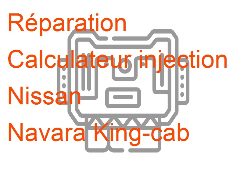 Calculateur injection Nissan Navara King-cab