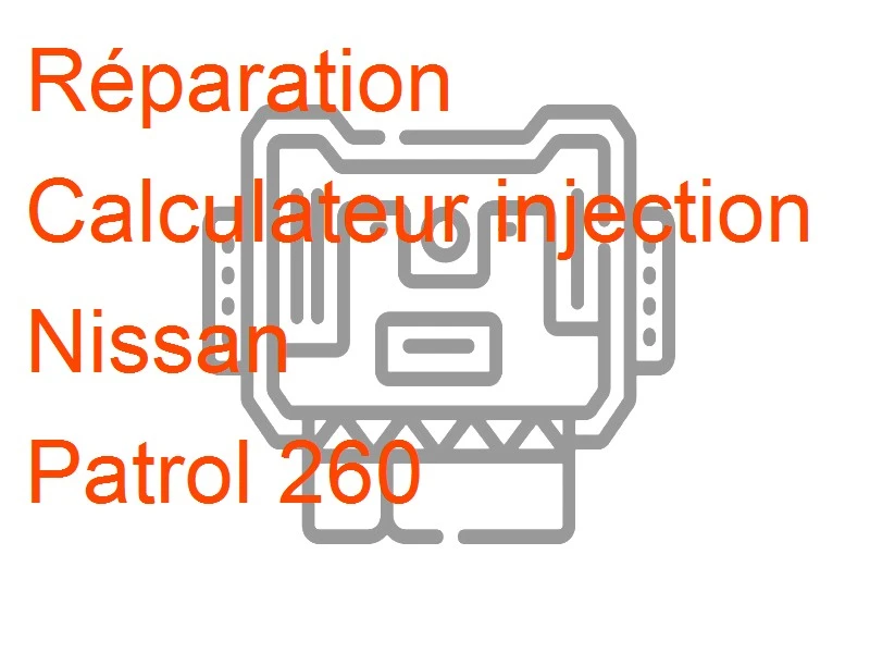 Calculateur injection Nissan Patrol 260
