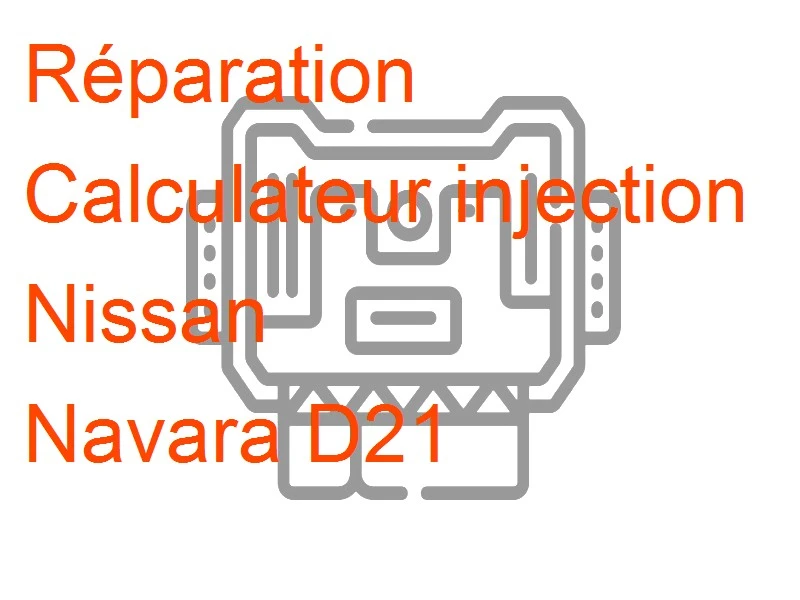 Calculateur injection Nissan Navara D21