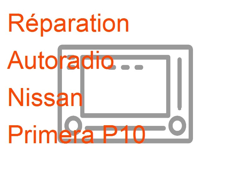 Autoradio Nissan Primera P10