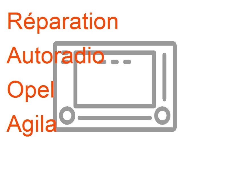 Autoradio Opel Agila