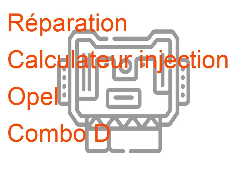 Calculateur injection Opel Combo D