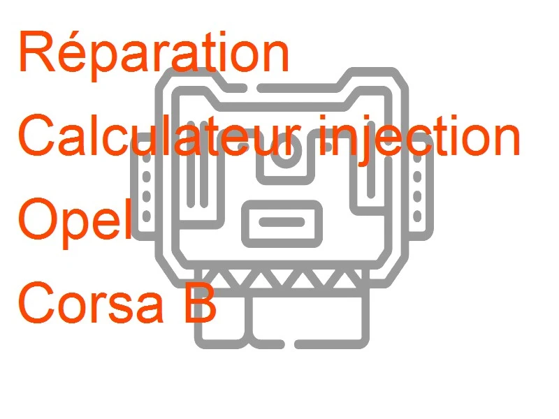 Calculateur injection Opel Corsa B