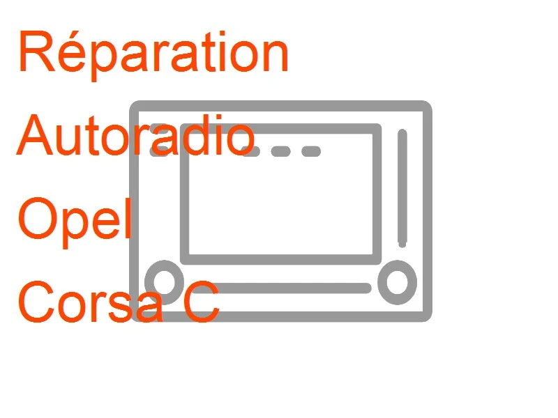 Autoradio Opel Corsa C