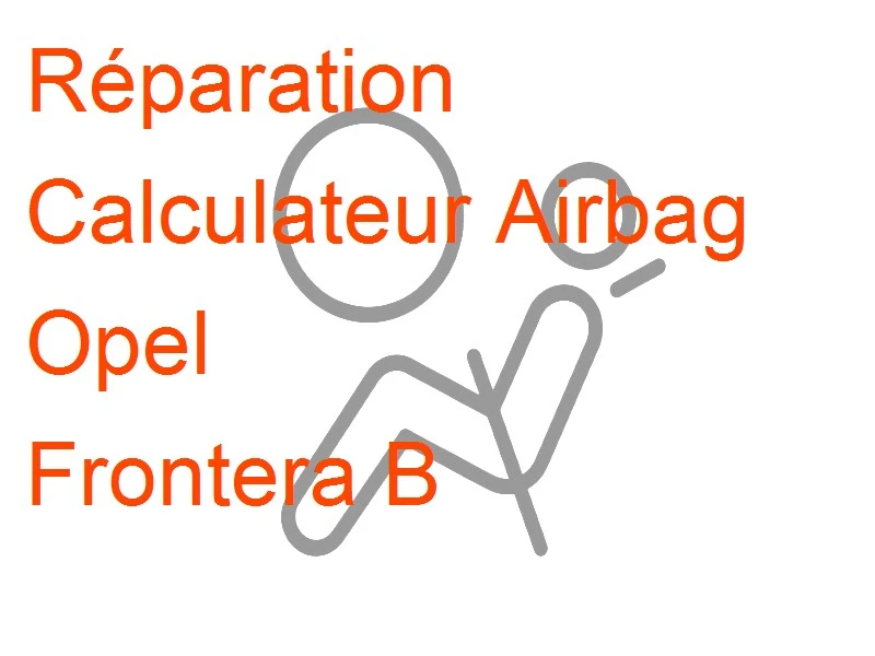 Calculateur Airbag Opel Frontera B