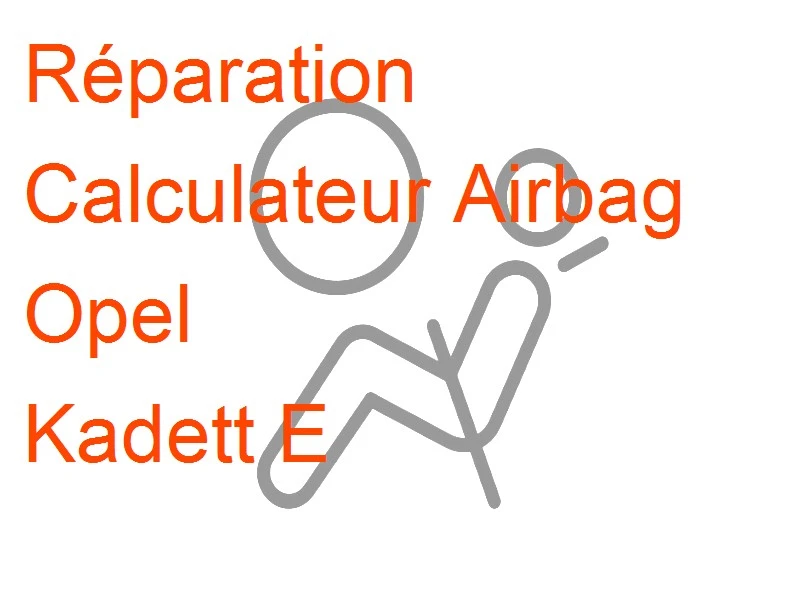 Calculateur Airbag Opel Kadett E