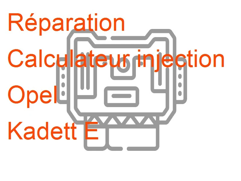 Calculateur injection Opel Kadett E