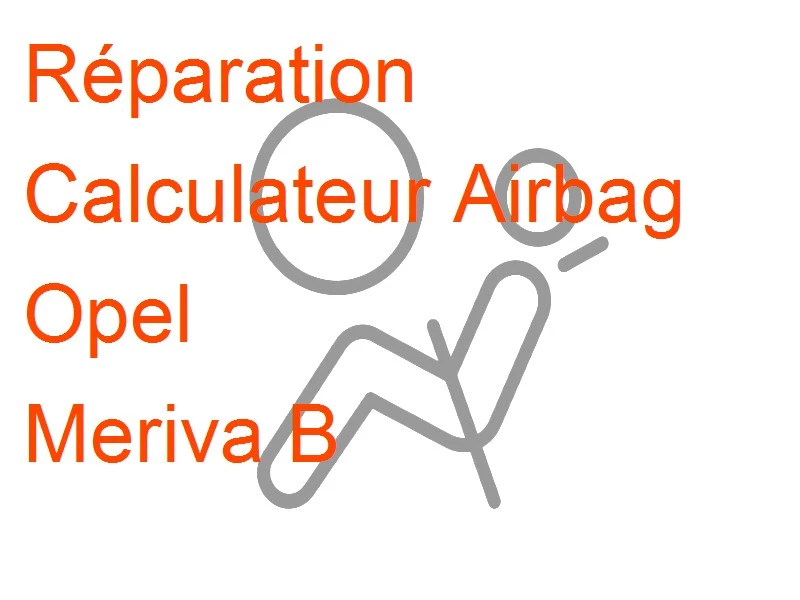 Calculateur Airbag Opel Meriva B