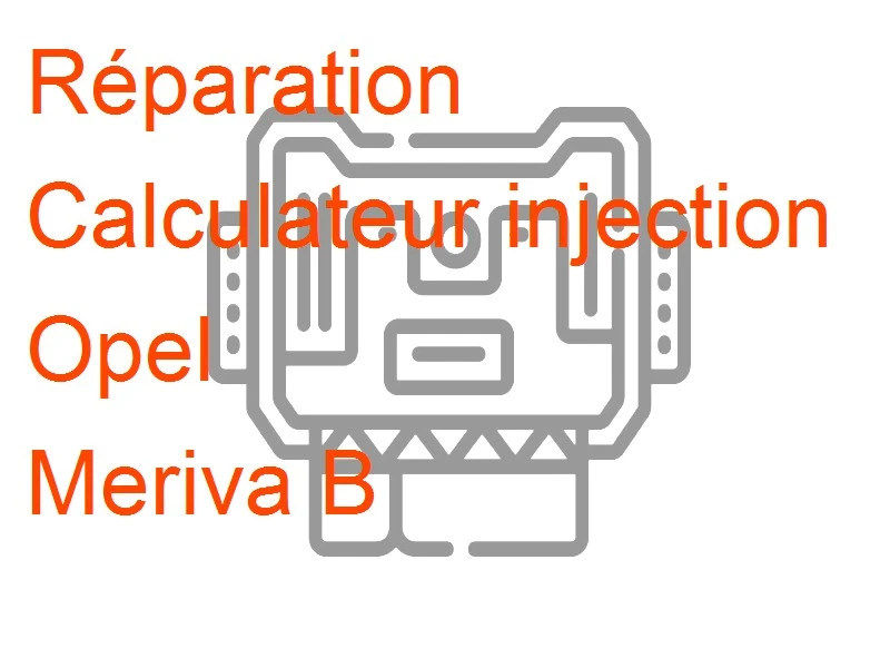 Calculateur injection Opel Meriva B