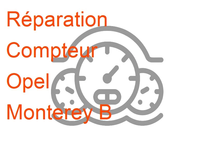 Compteur Opel Monterey B