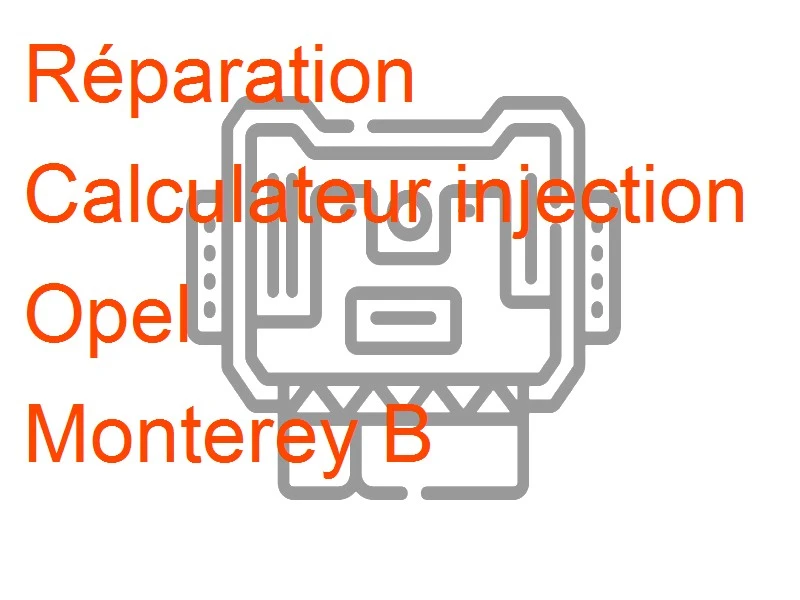 Calculateur injection Opel Monterey B