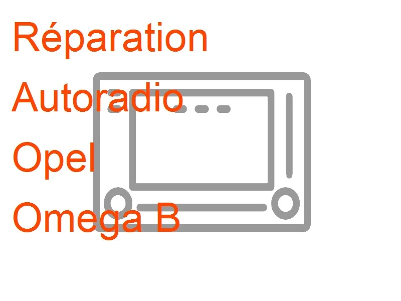 Autoradio Opel Omega B