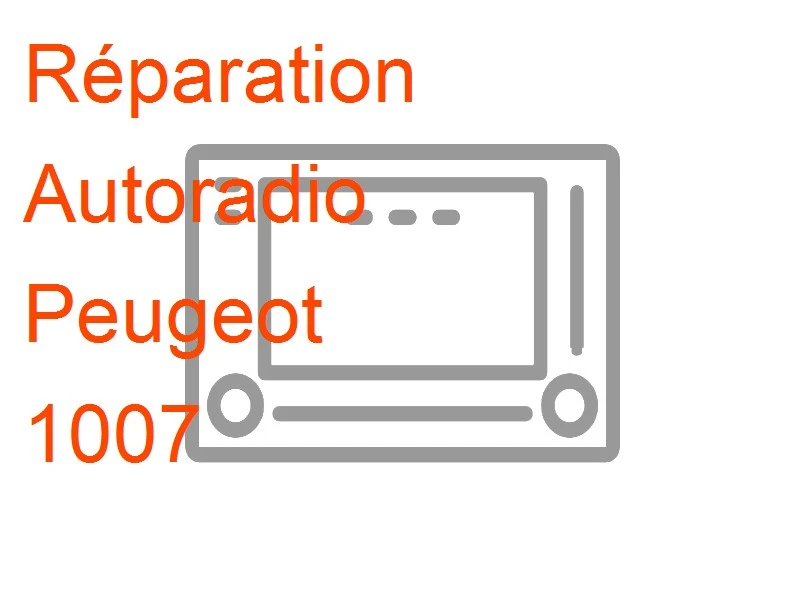Autoradio Peugeot 1007