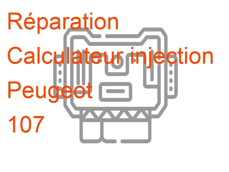 Calculateur injection Peugeot 107