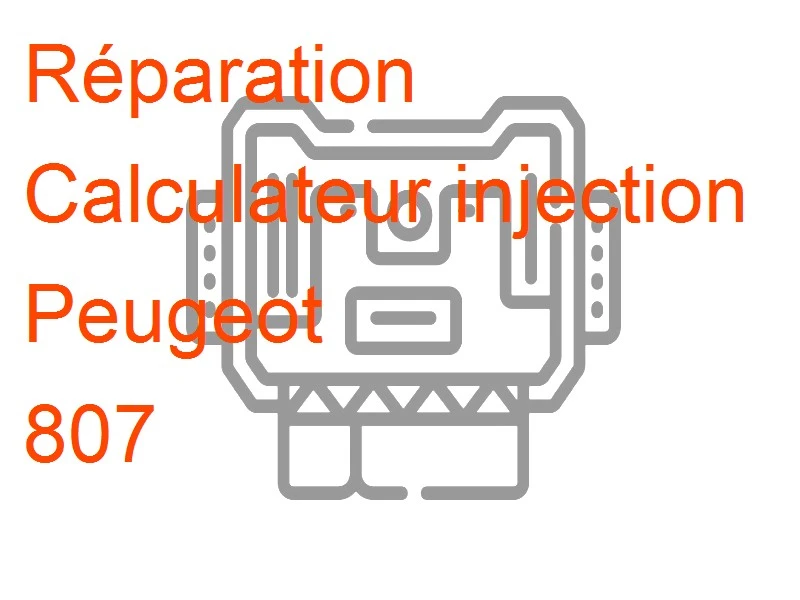 Calculateur injection Peugeot 807