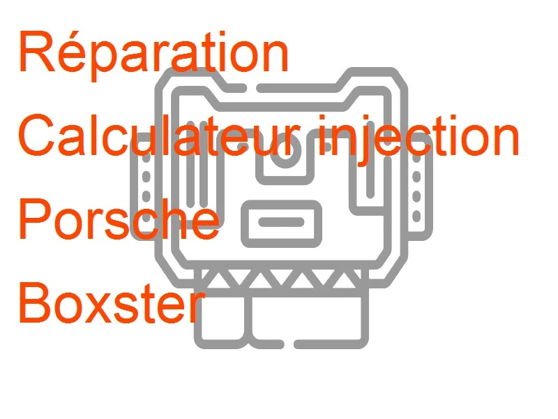 Calculateur injection Porsche Boxster