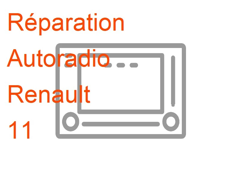 Autoradio Renault 11