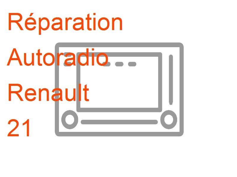 Autoradio Renault 21