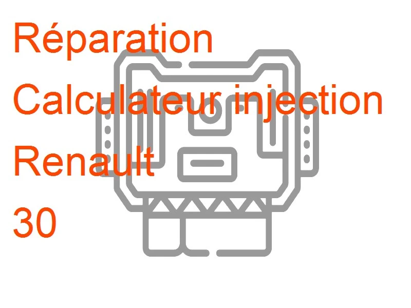Calculateur injection Renault 30