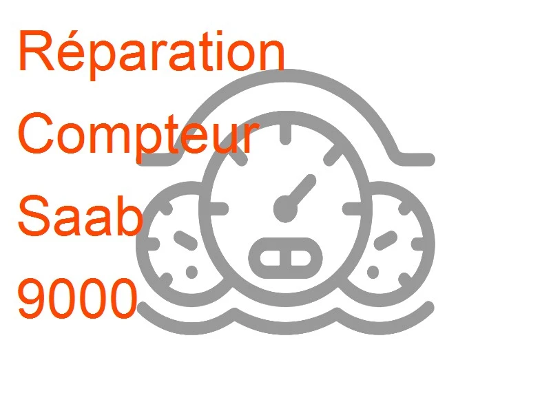 Compteur Saab 9000