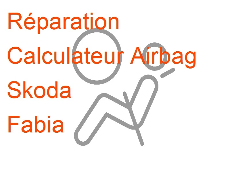 Calculateur Airbag Skoda Fabia