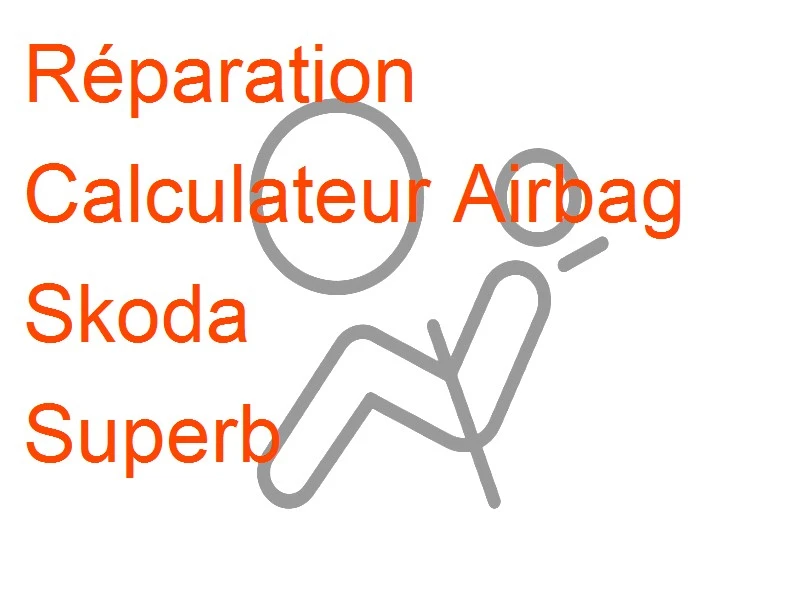 Calculateur Airbag Skoda Superb