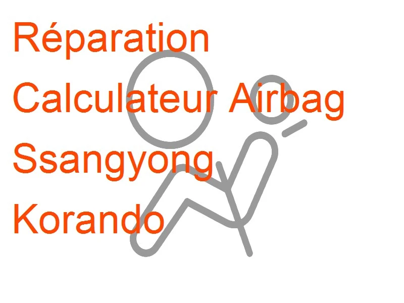 Calculateur Airbag Ssangyong Korando
