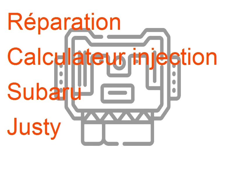 Calculateur injection Subaru Justy