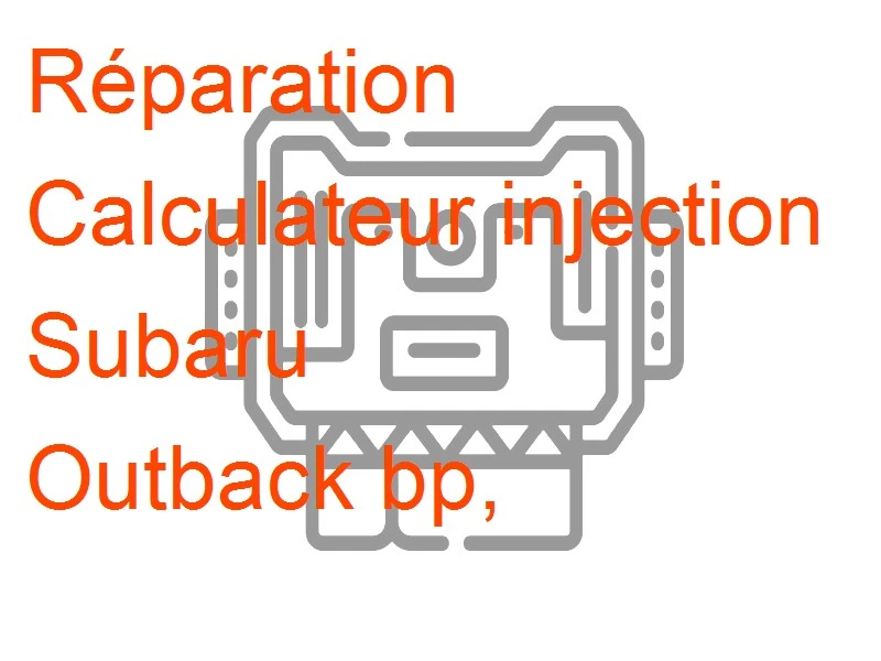 Calculateur injection Subaru Outback bp,