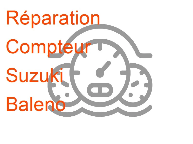 Compteur Suzuki Baleno