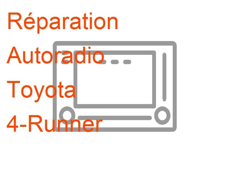 Autoradio Toyota 4-Runner