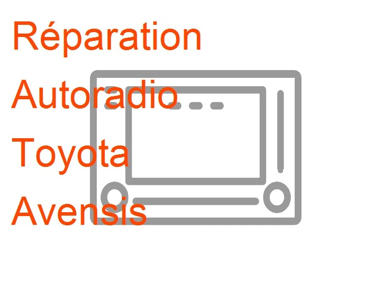 Autoradio Toyota Avensis