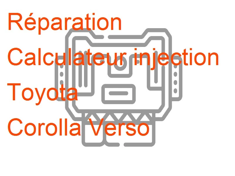 Calculateur injection Toyota Corolla Verso