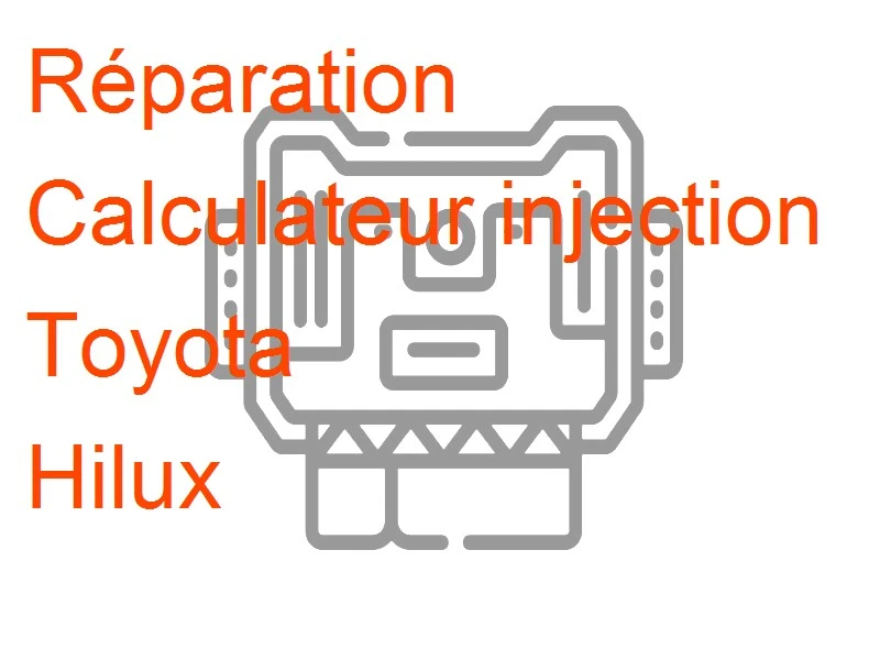 Calculateur injection Toyota Hilux