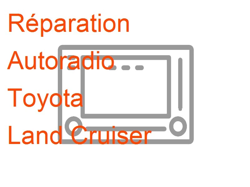 Autoradio Toyota Land Cruiser