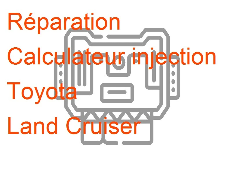 Calculateur injection Toyota Land Cruiser