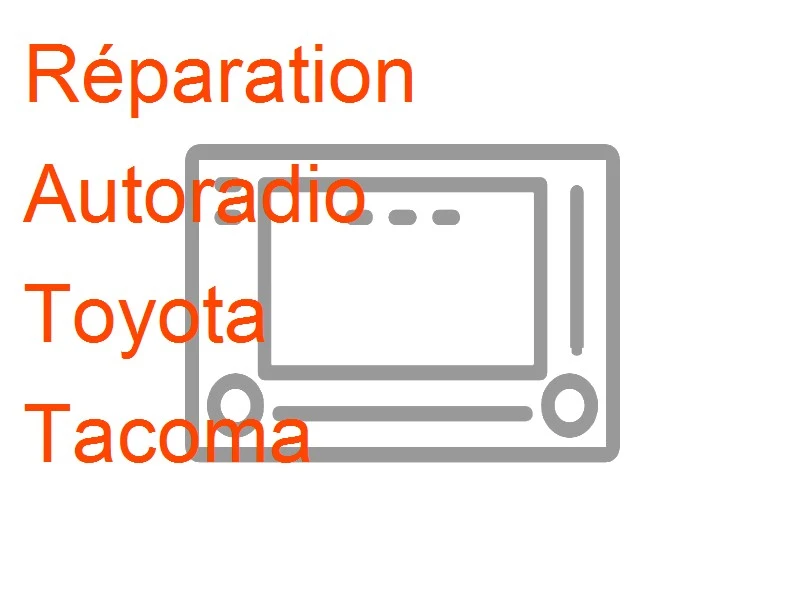 Autoradio Toyota Tacoma
