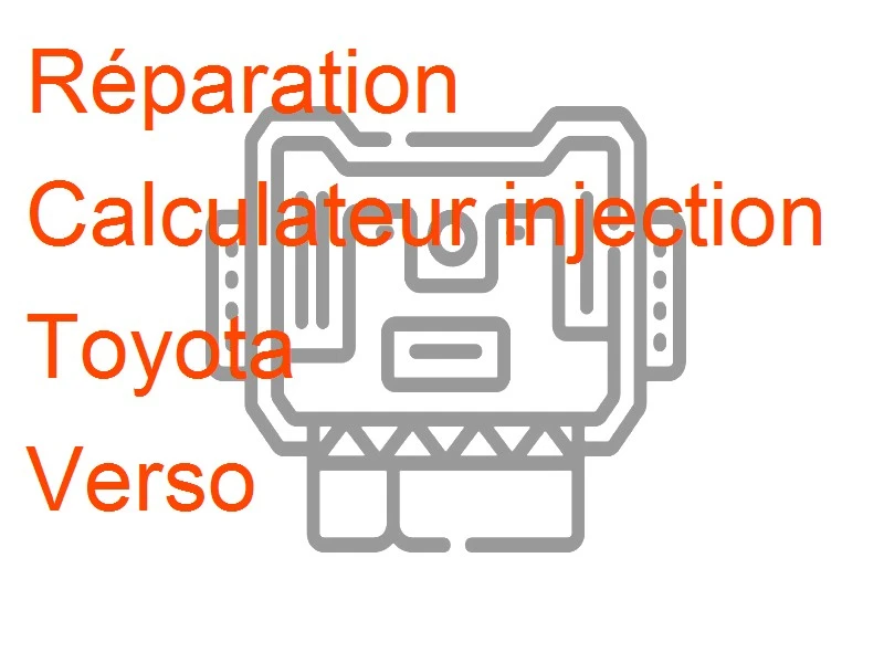 Calculateur injection Toyota Verso