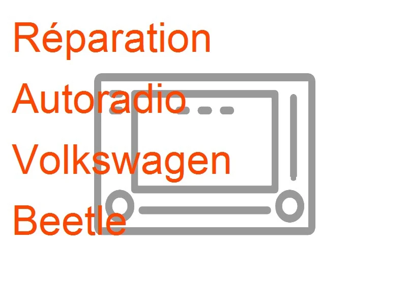 Autoradio Volkswagen Beetle