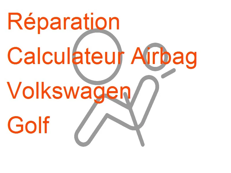 Calculateur Airbag Volkswagen Golf