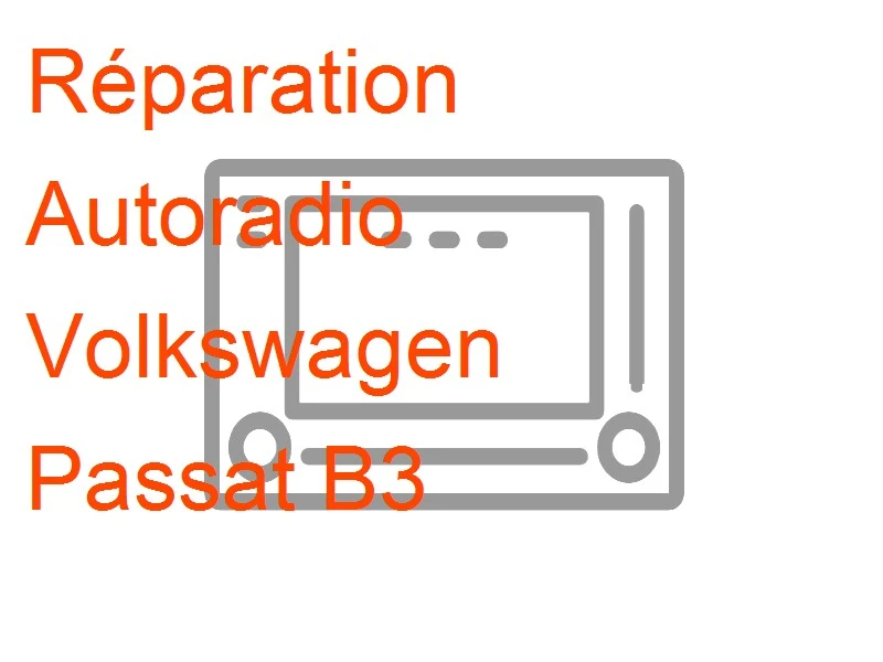 Autoradio Volkswagen Passat B3
