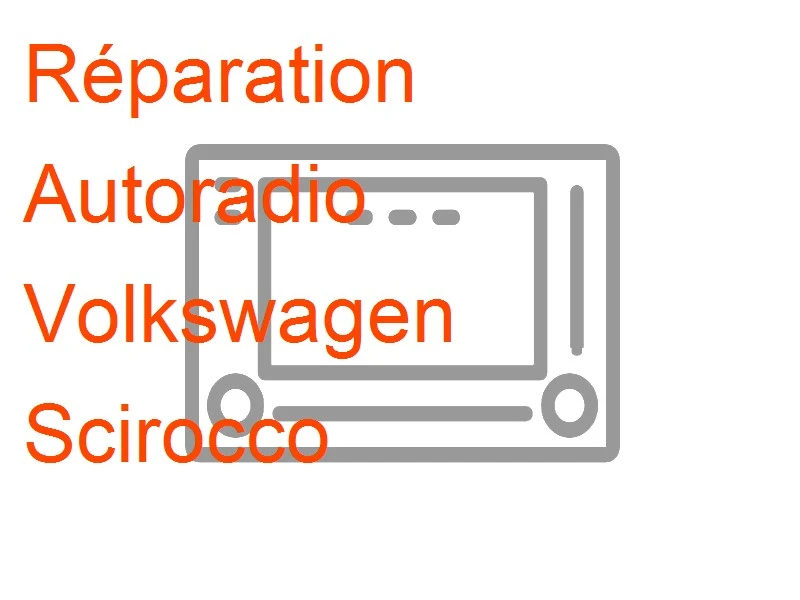 Autoradio Volkswagen Scirocco
