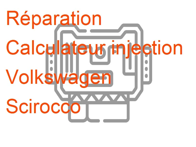Calculateur injection Volkswagen Scirocco