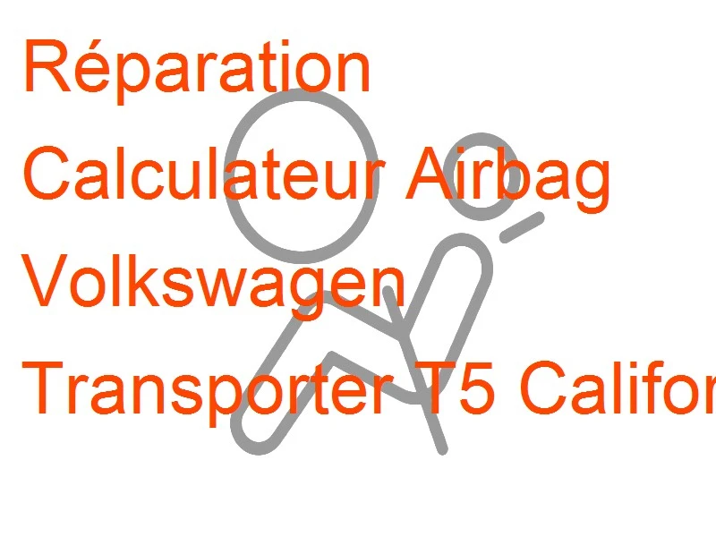 Calculateur Airbag Volkswagen Transporter T5 California