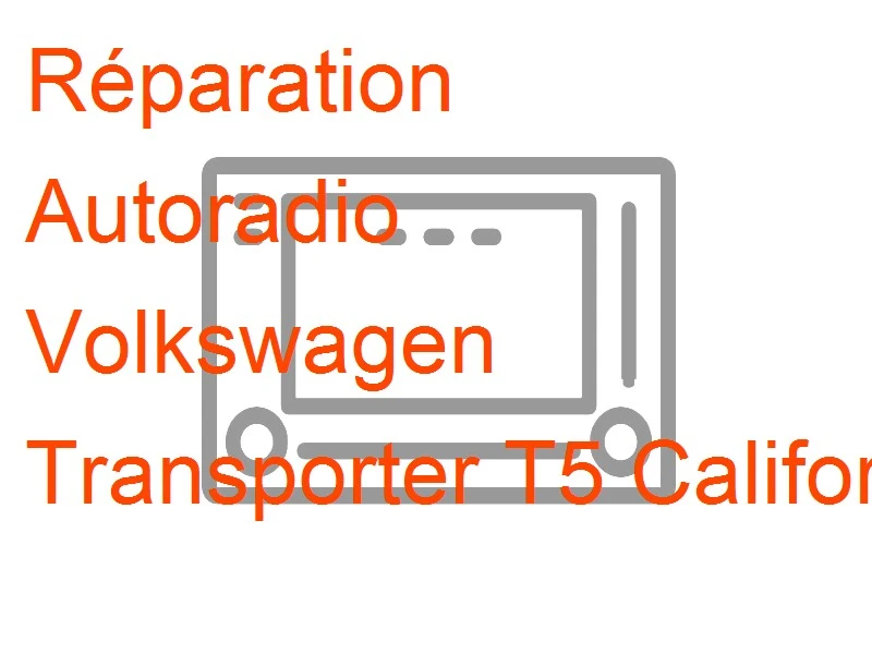 Autoradio Volkswagen Transporter T5 California