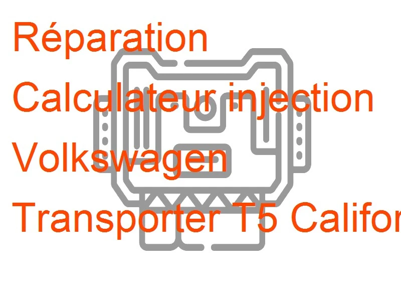 Calculateur injection Volkswagen Transporter T5 California