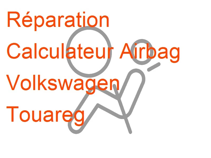 Calculateur Airbag Volkswagen Touareg