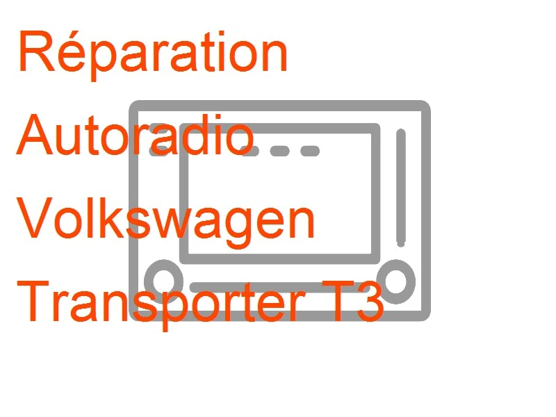 Autoradio Volkswagen Transporter T3